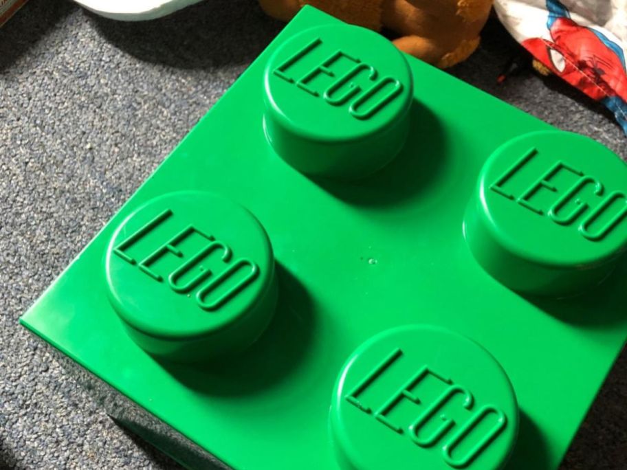 LEGO organizer in green