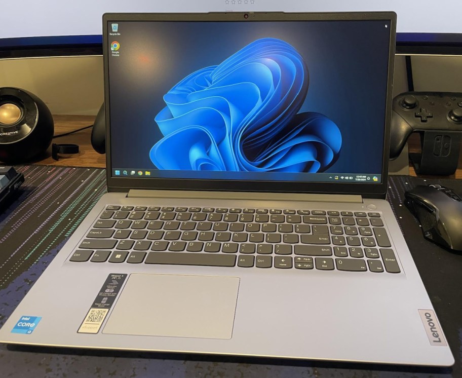 The Lenovo IdeaPad 1i which is one of the best laptop deals of 2024