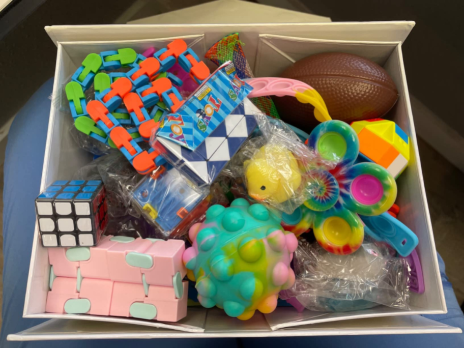 fidget toys in a box