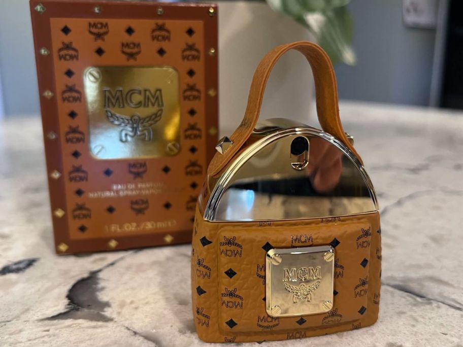 A bottle of MCM Perfume