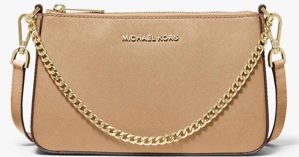 Gold Michael Kors bag