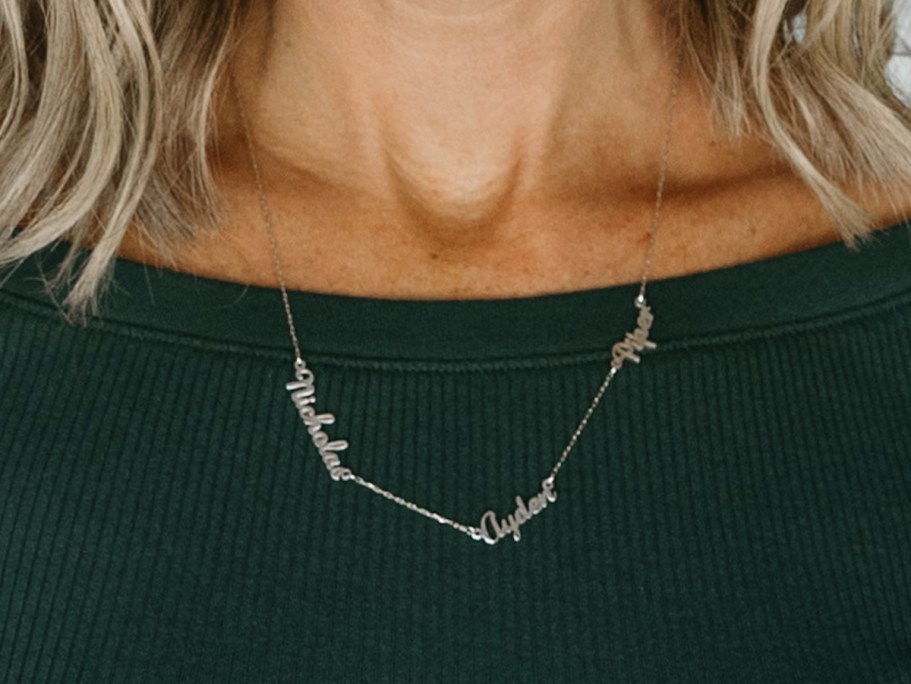 30% Off Our Fave Personalized Name Necklace + Free Shipping (Cross Off Your Gift List Early!)