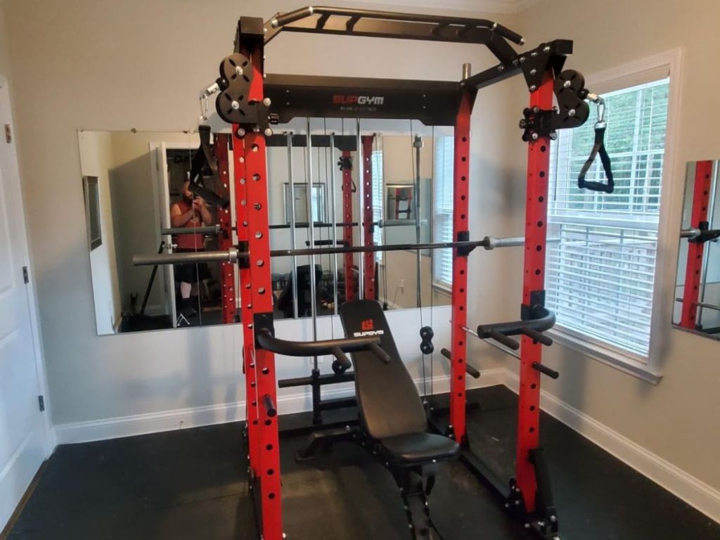 Major Fitness Power Cage in a room