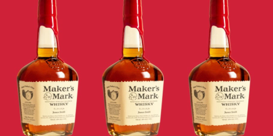 FREE Maker’s Mark Personalized Label (Father’s Day Gift Idea!)