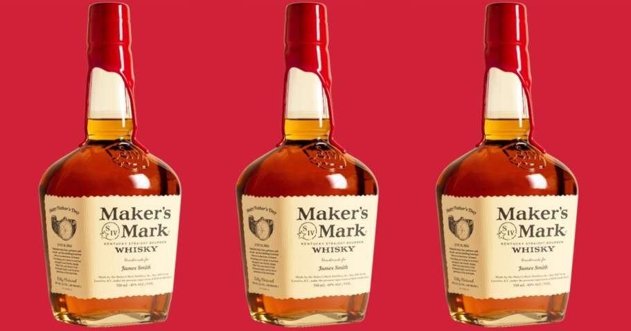 FREE Maker’s Mark Personalized Label (Father’s Day Gift Idea!)