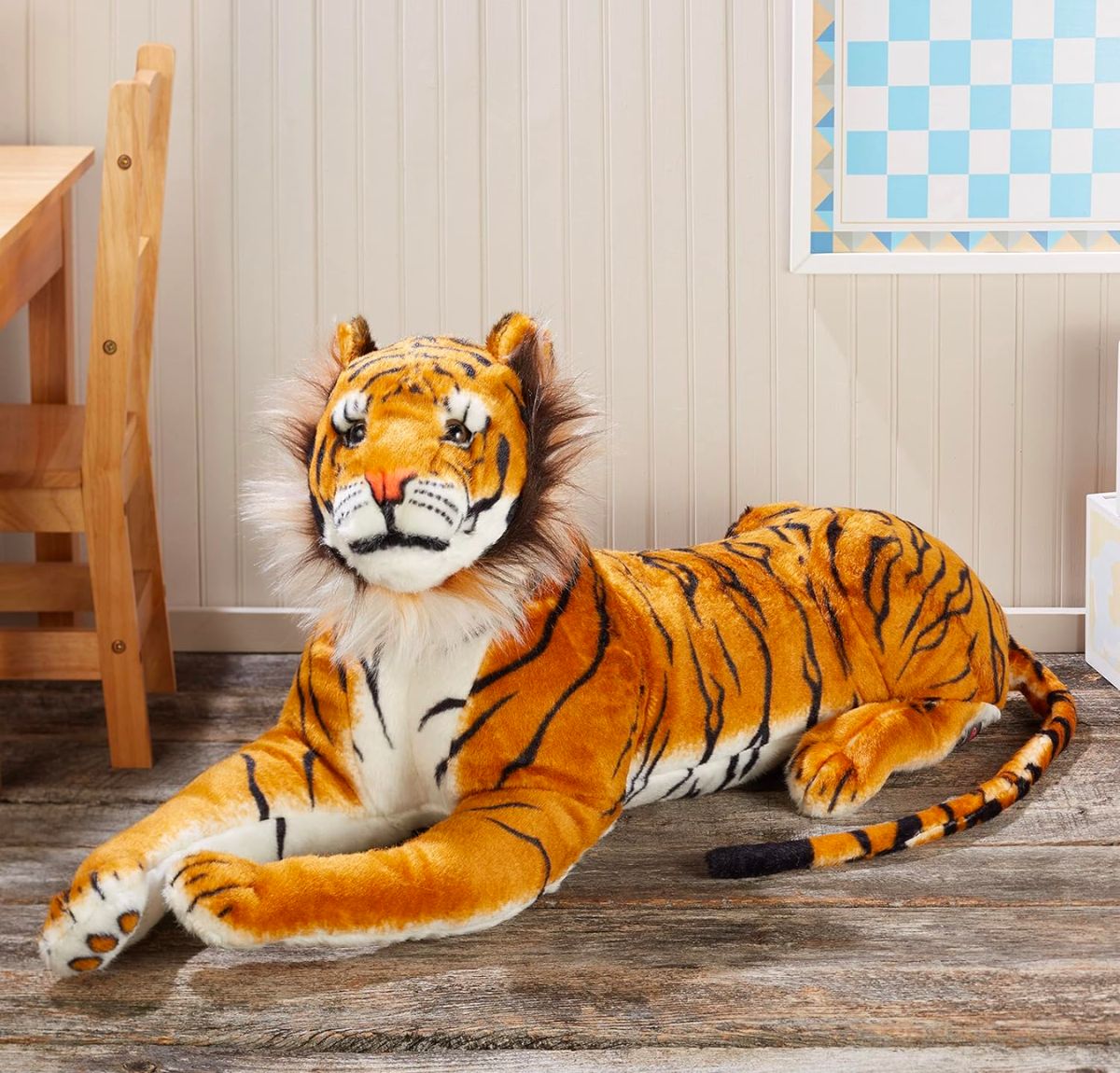 Up To 70 Off Melissa Doug Toys S Mores Set Only 11 49 Reg 35   Melissa Doug Giant Tiger Lifelike Stuffed Animal 