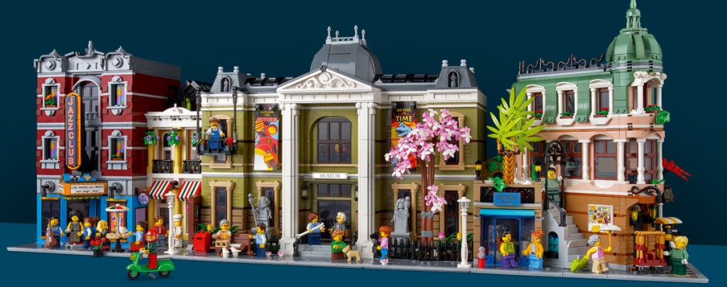 The modular building collection by LEGO