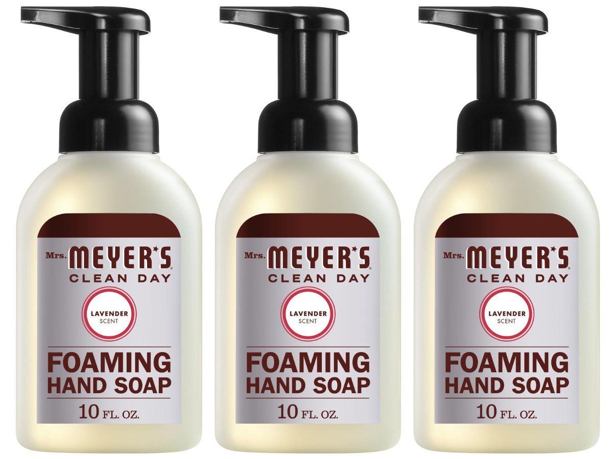 NEW Mrs. Meyer's Foaming Hand Soaps from 3.97 Per Bottle on Hip2Save