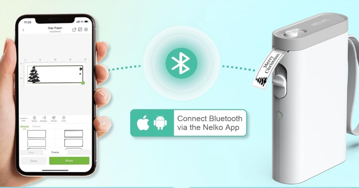 Nelko Label Maker & Bluetooth App