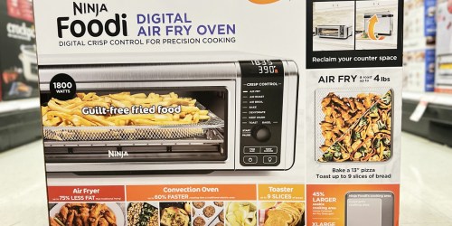 Ninja Foodi Digital Air Fryer Oven Just $99.99 Shipped + Earn $30 Kohl’s Cash (Regularly $230)