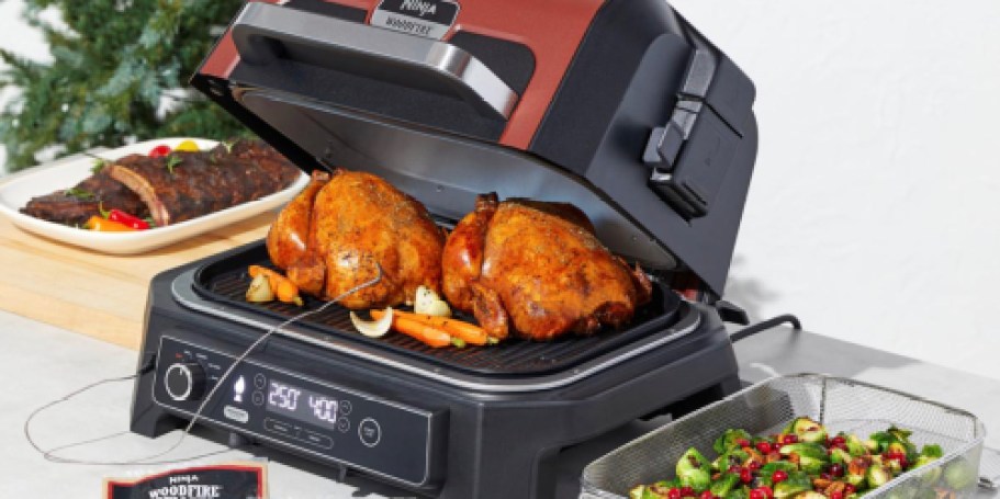 WooHoo! We’re Giving Away 10 Ninja WoodFire XL Outdoor Smoker & Airfry Grills ($449 Value!)