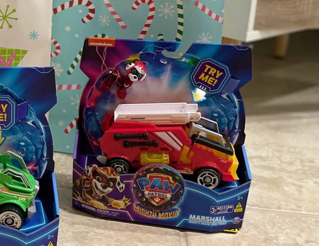 PAW Patrol: The Mighty Movie Truck and Marshall Figurine from Walmart