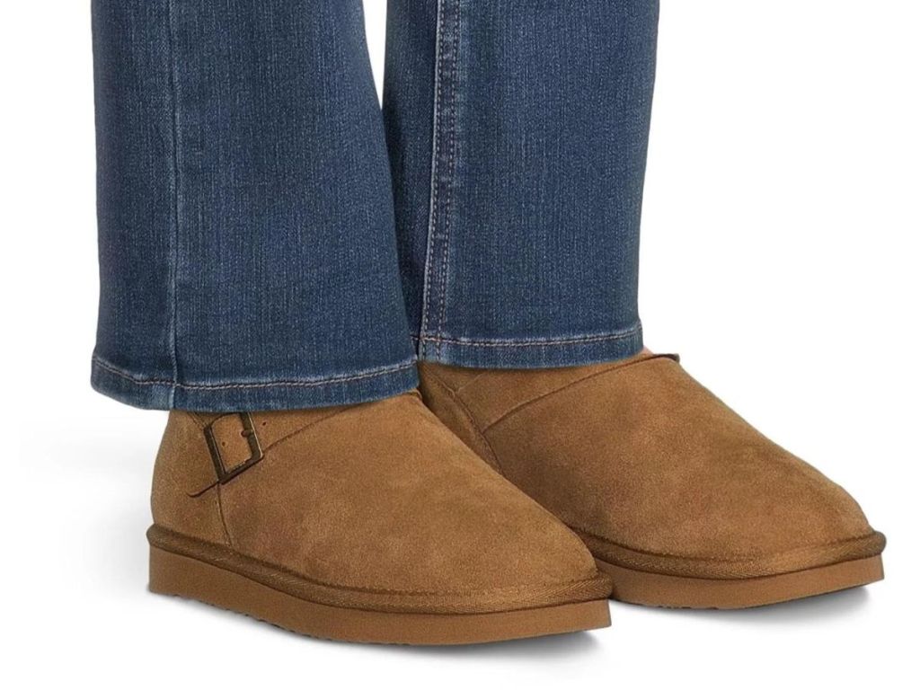 Pawz by Bearpaw Women's Amy Suede Boots in Brown