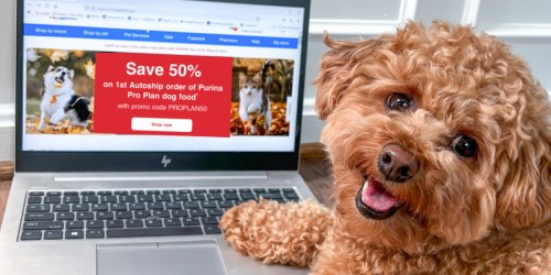Extra 50% Off Purina ProPlan Dog & Cat Foods on PetSmart.com
