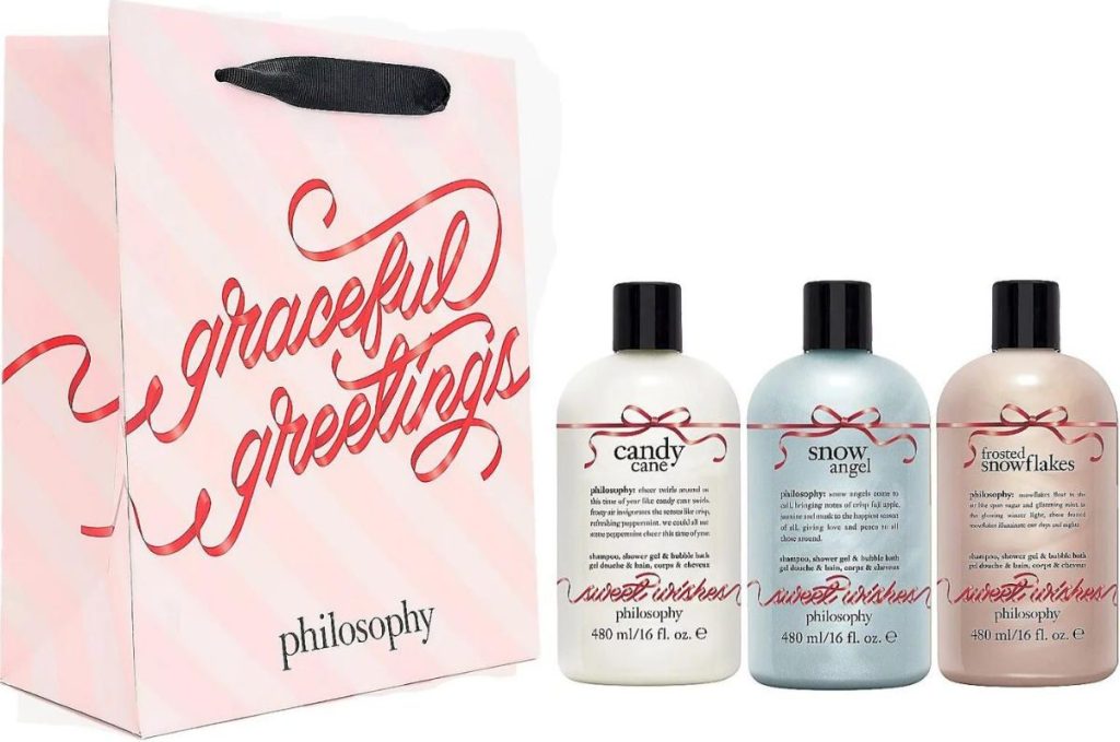 Philosophy holiday gift set from QVC