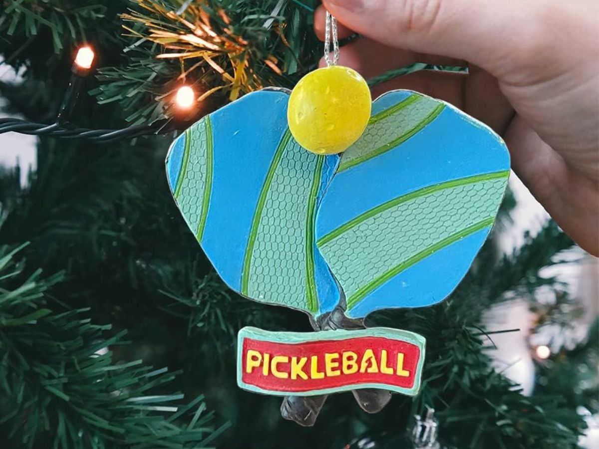 CUTE! Pickleball Christmas Ornament Only $7.97 on Amazon (Reg. $15)