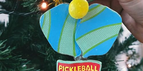 Pickleball Christmas Ornament Only $7.97 on Amazon (Reg. $15)