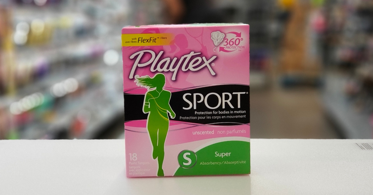 GO! Extra 40% Off Playtex Tampons on Amazon | 18-Count Just $2.74 ...