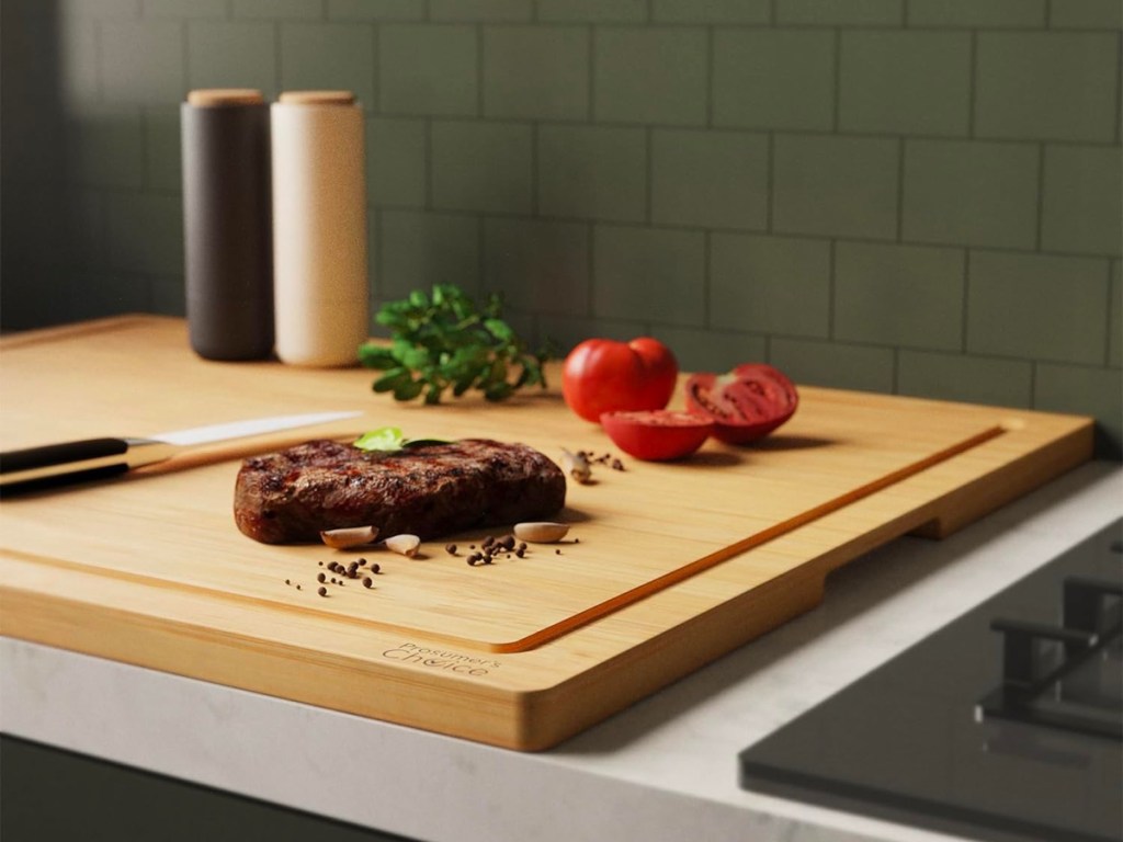 OVER 60% OFF Bamboo Cutting Board Stovetop Cover (Limited-time