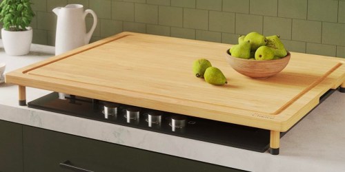 OVER 60% OFF Bamboo Cutting Board Stovetop Cover (Limited-time Offer for Amazon Prime Members!)