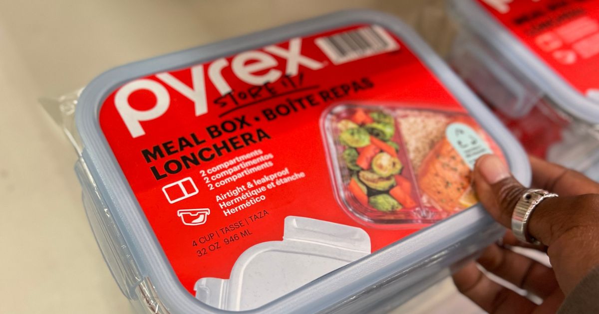 Pyrex Glass Meal Prep Boxes & Food Storage Containers ONLY $9.99