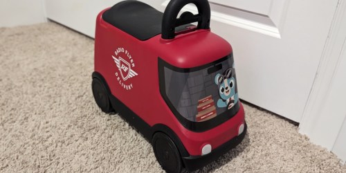 This Radio Flyer Delivery Van Ride On Toy is FUN & Only $18.99 on Amazon (Reg. $40)