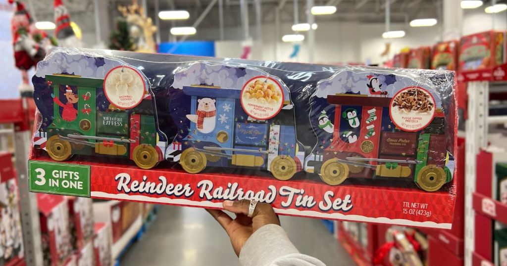 Reindeer Railroad Gift Set
