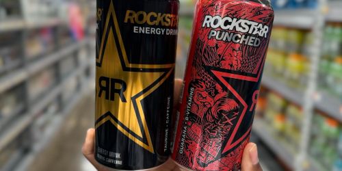 TWO Better Than FREE Rockstar Energy Drinks After Online Rebate