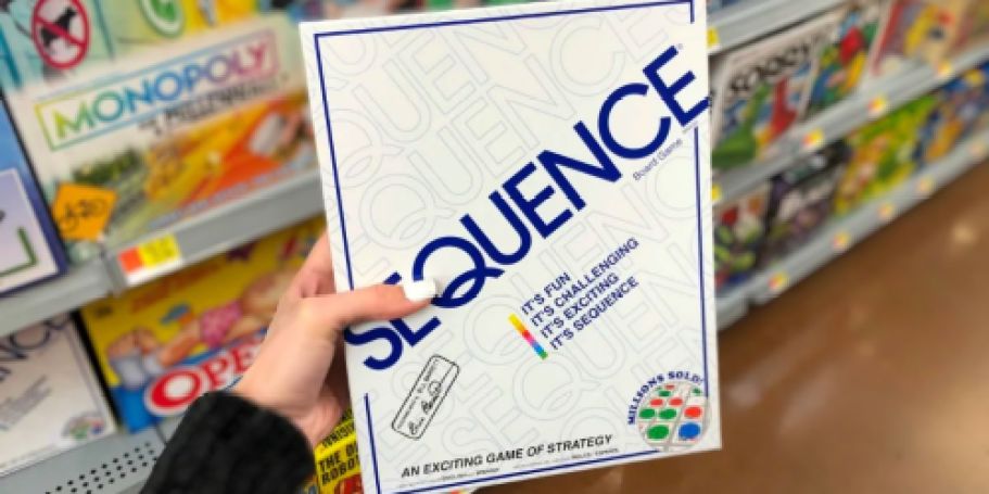 Up to 50% Off Board Games for Amazon Prime Members | Sequence, Scrabble & More Classics