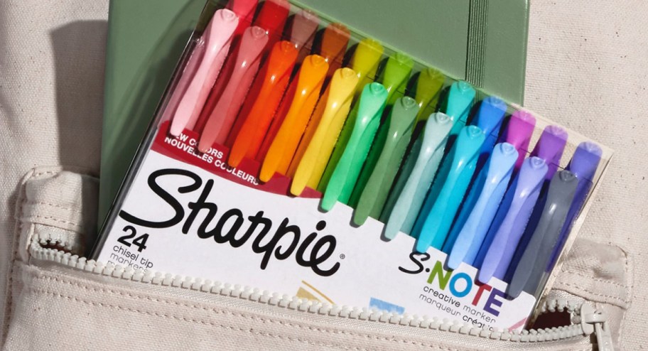 Sharpie S-Note Chisel Tip Creative Markers 24 Count