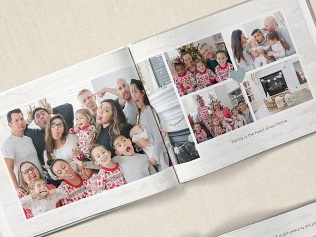 A shutterfly photo book