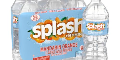 Splash Refresher Mandarin Orange Flavored Water 6-Pack Just $1.89 Shipped on Amazon