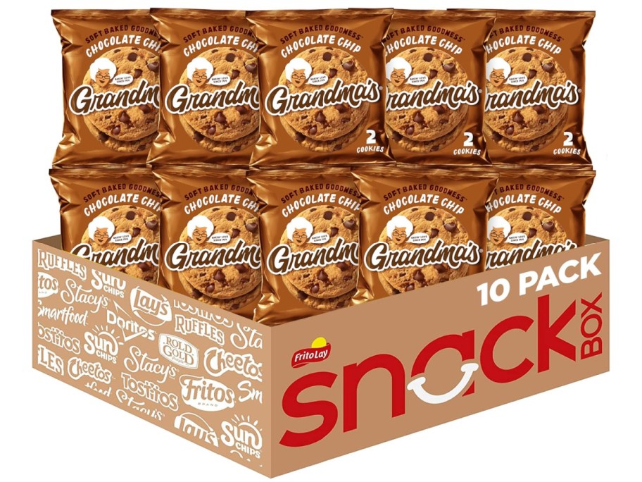 Stock image Grandma's Big Cookies Chocolate Chip 10 Pack