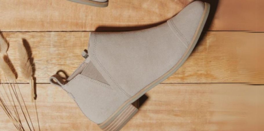 GO! Up to 70% Off TOMS Boots | Ankle Booties Only $29.97