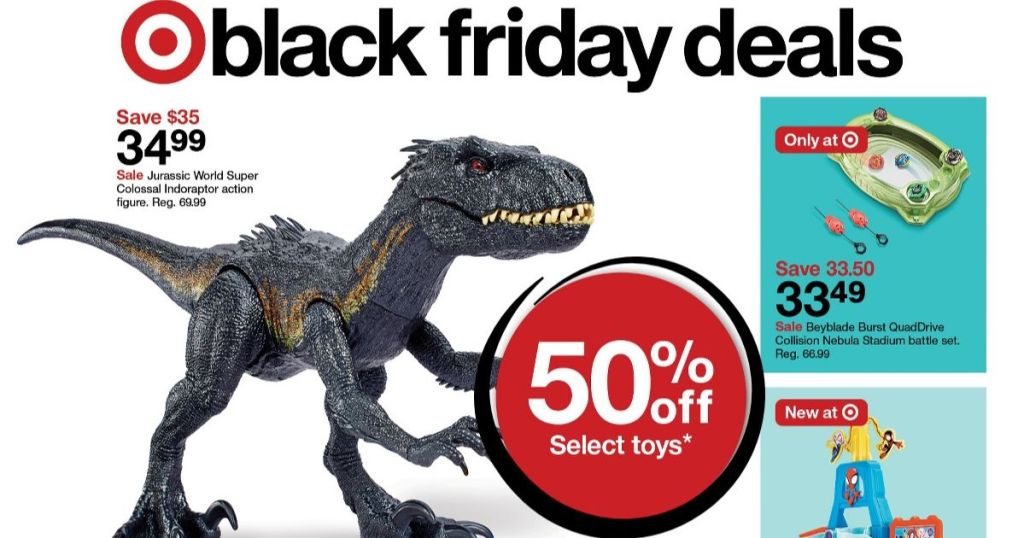 A page from the Target Black Friday Ad