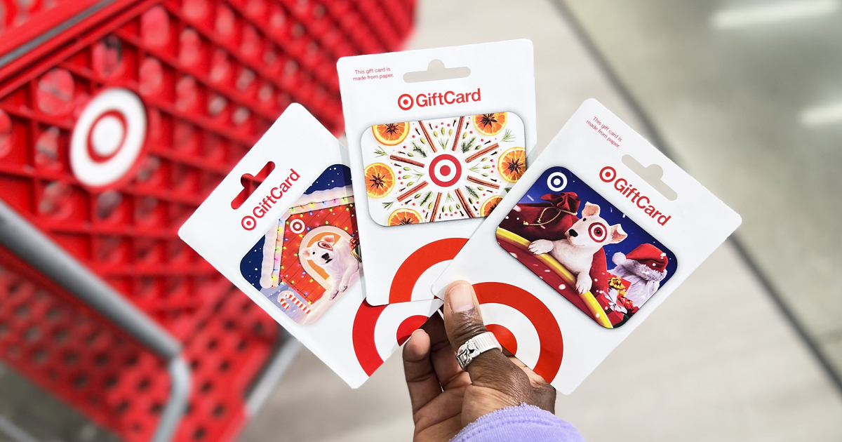 Score 10% Off Target Gift Cards – Up to $500 Worth (Today Only)