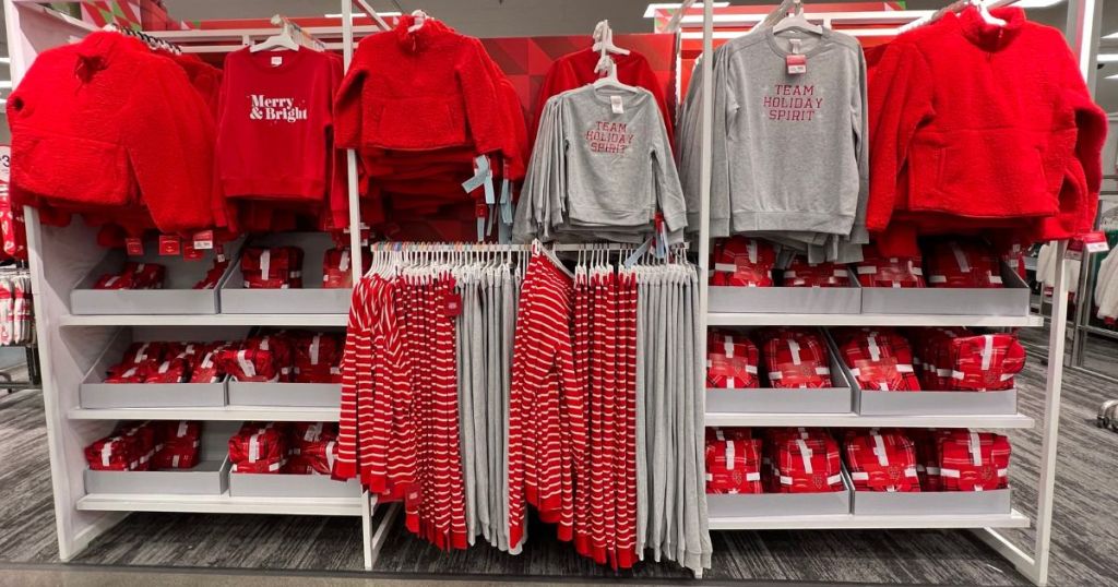 Target Wondershop Family Pajamas in the store