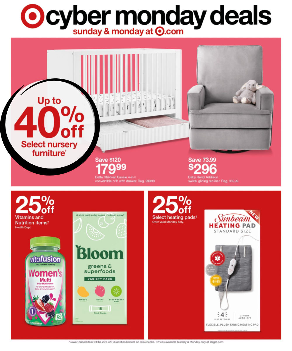 a page from target ad