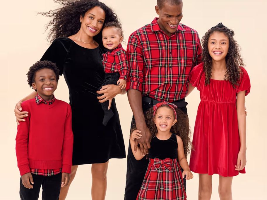 The Children's Place Matching Family Holiday Outfits