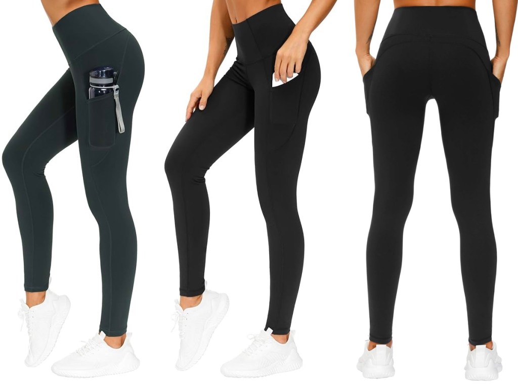 The Gym People Women's High Waist Yoga Pants 