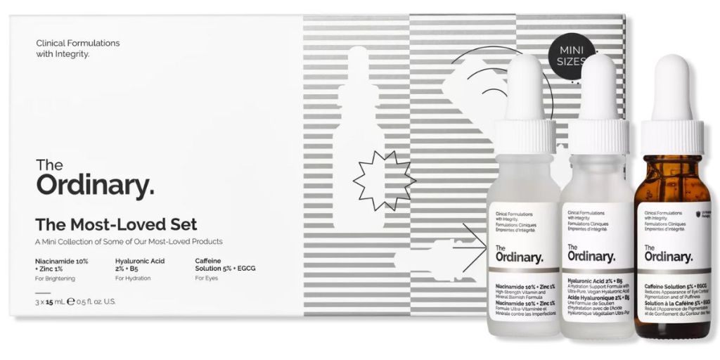 The Ordinary Most Loved Set 3-Pack