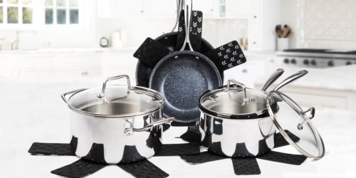 Thyme & Table 12-Piece Stainless Steel Cookware Set Just $55 Shipped on Walmart.com (Regularly $129)