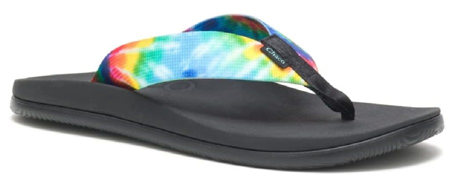 Tie dye Chaco Women's Shoes Chillos FLIP Flop 