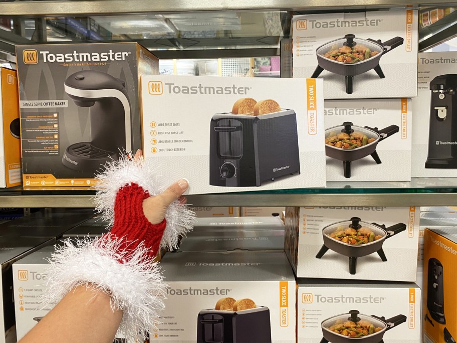 toastmaster appliances display at belk store