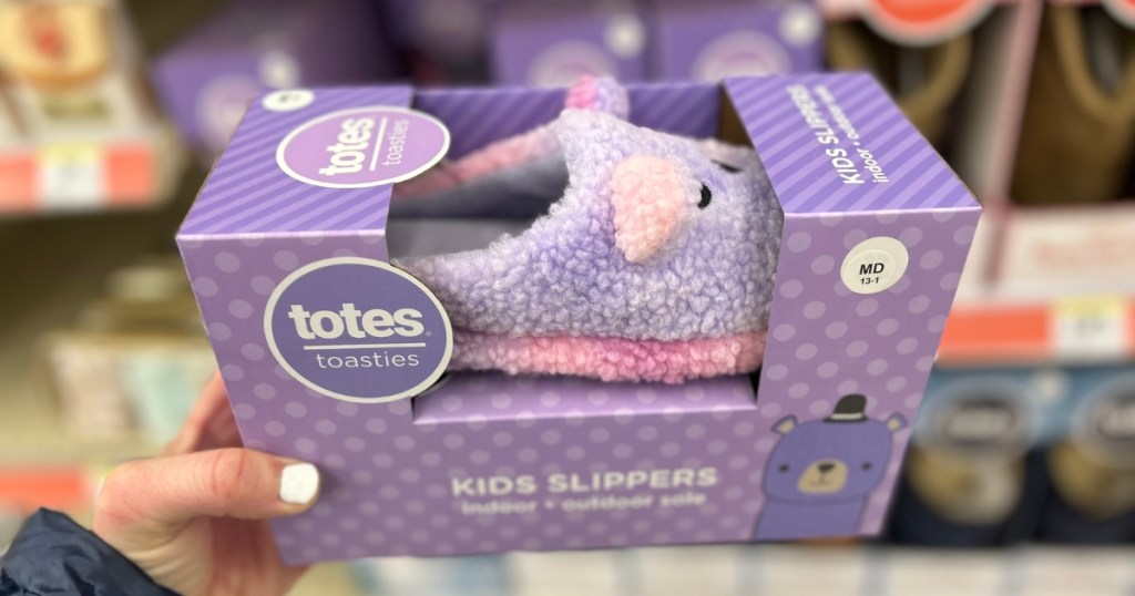 Totes Kids Bear Slides Slippers