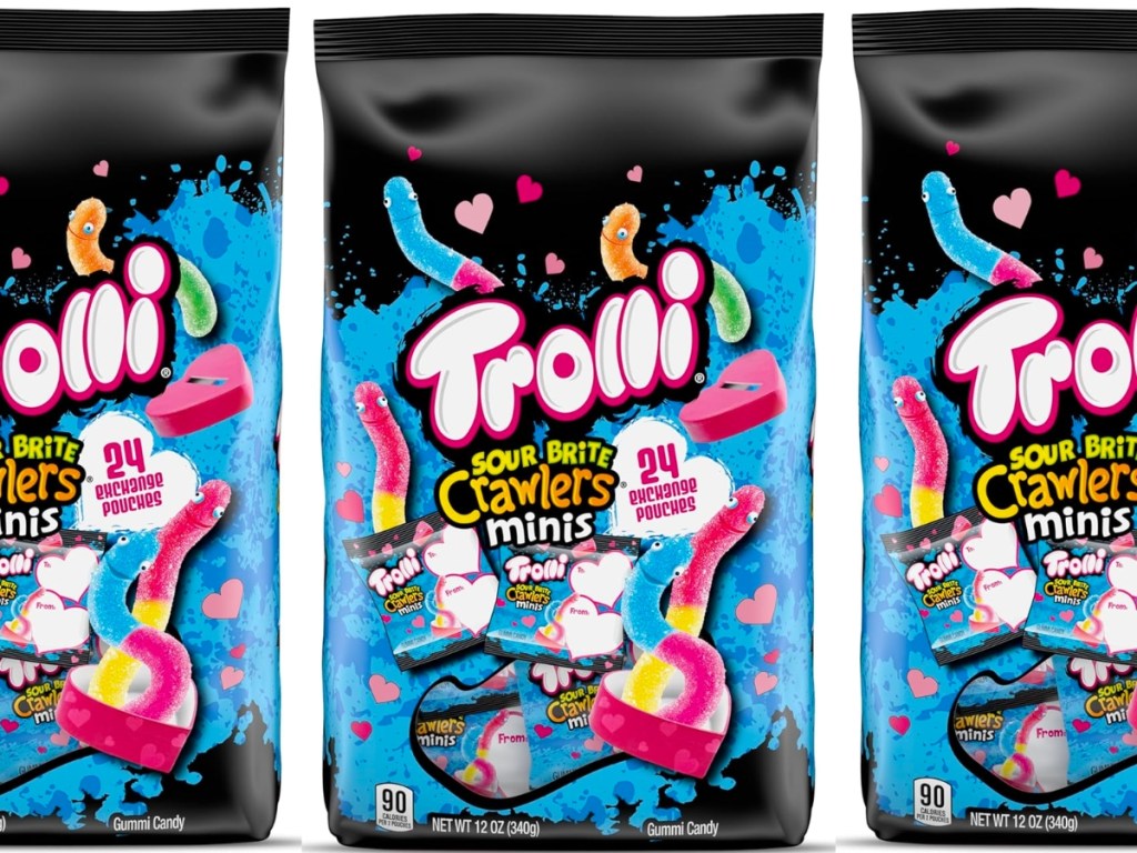 Trolli-Gummy-Worms Trolli Sour Gummy Worms 24 قطعة فقط 4.49 دولار على أمازون - رائعة للفصول الدراسية!