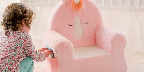 Unicorn Toddler Lounge Chair ONLY $22.69 on Amazon (Reg. $43)