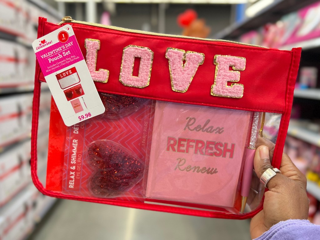 Valentine’s Pouch Set At Walmart