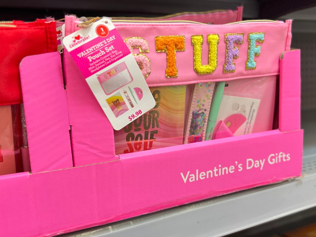 Valentine’s Pouch Set At Walmart 