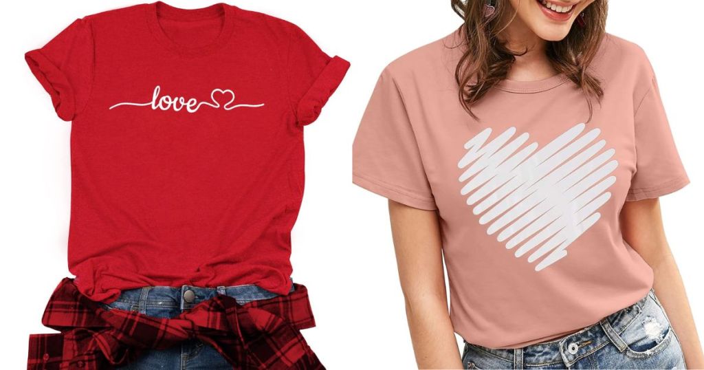 Women's Valentine T-Shirts